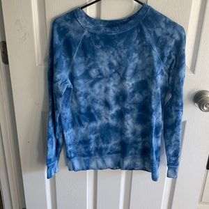 Old navy blue tie dye crew neck